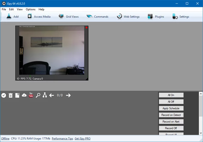 cara mengubah webcam menjadi cctv-ispy