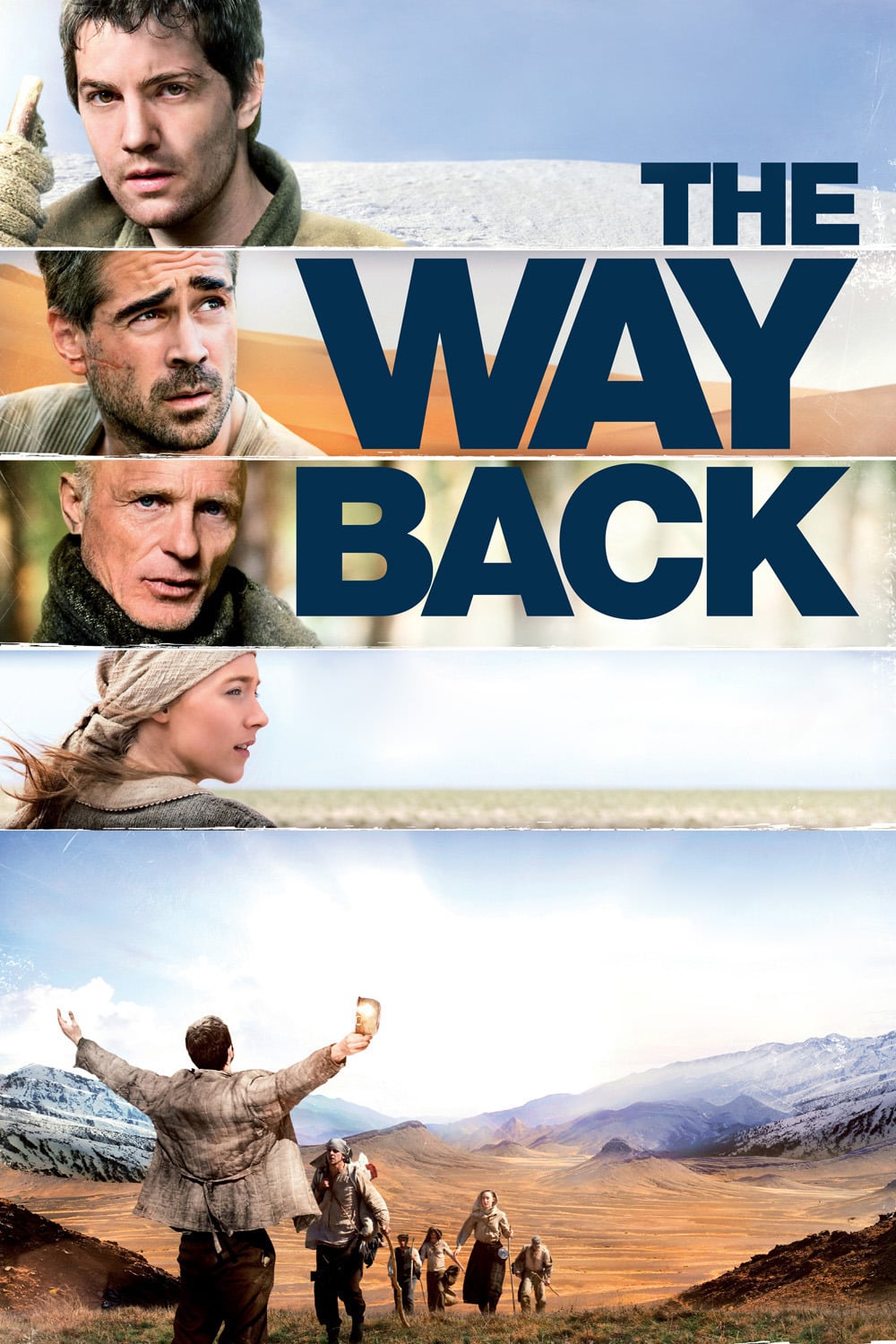 Poster for the movie "The Way Back"