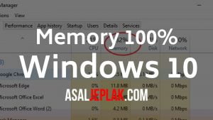 penyebab-memory-100%-windows-10